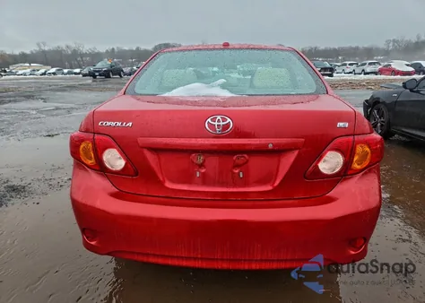 2010 Toyota Corolla Base from USA, damaged, VIN 2T1BU4EE8AC296157